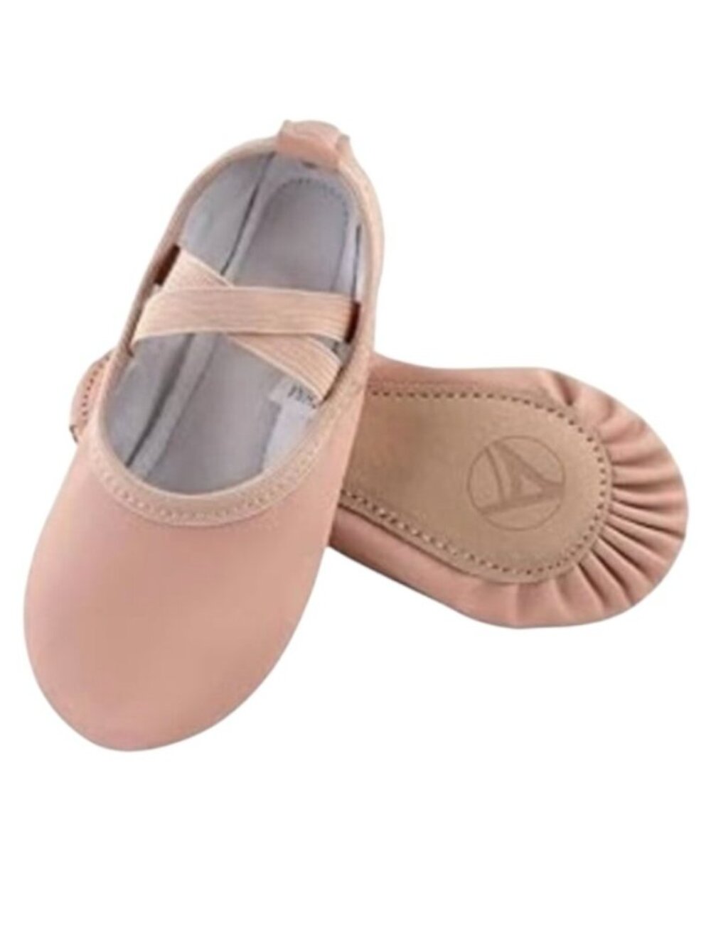 AENLLEY Girls Ballet Slippers Ballerina Dance Shoes Sz 7 Toddler